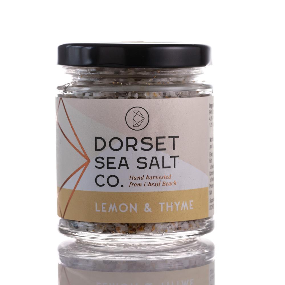 LEMON & THYME INFUSED DORSET SEA SALT 125G | SW Coast Refills
