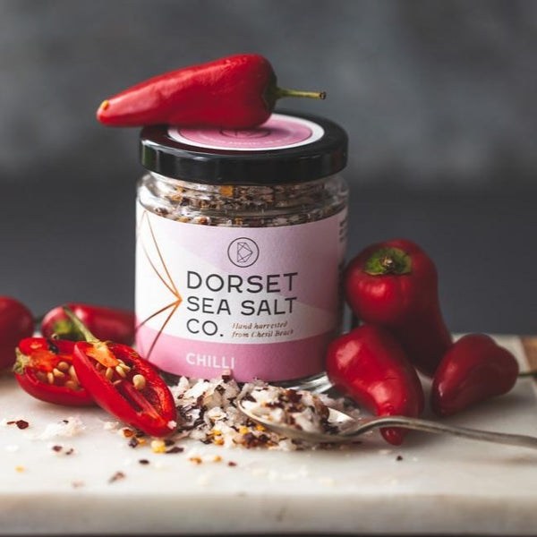 Chilli Infused Dorset Sea Salt 125g - SW Coast Refills 