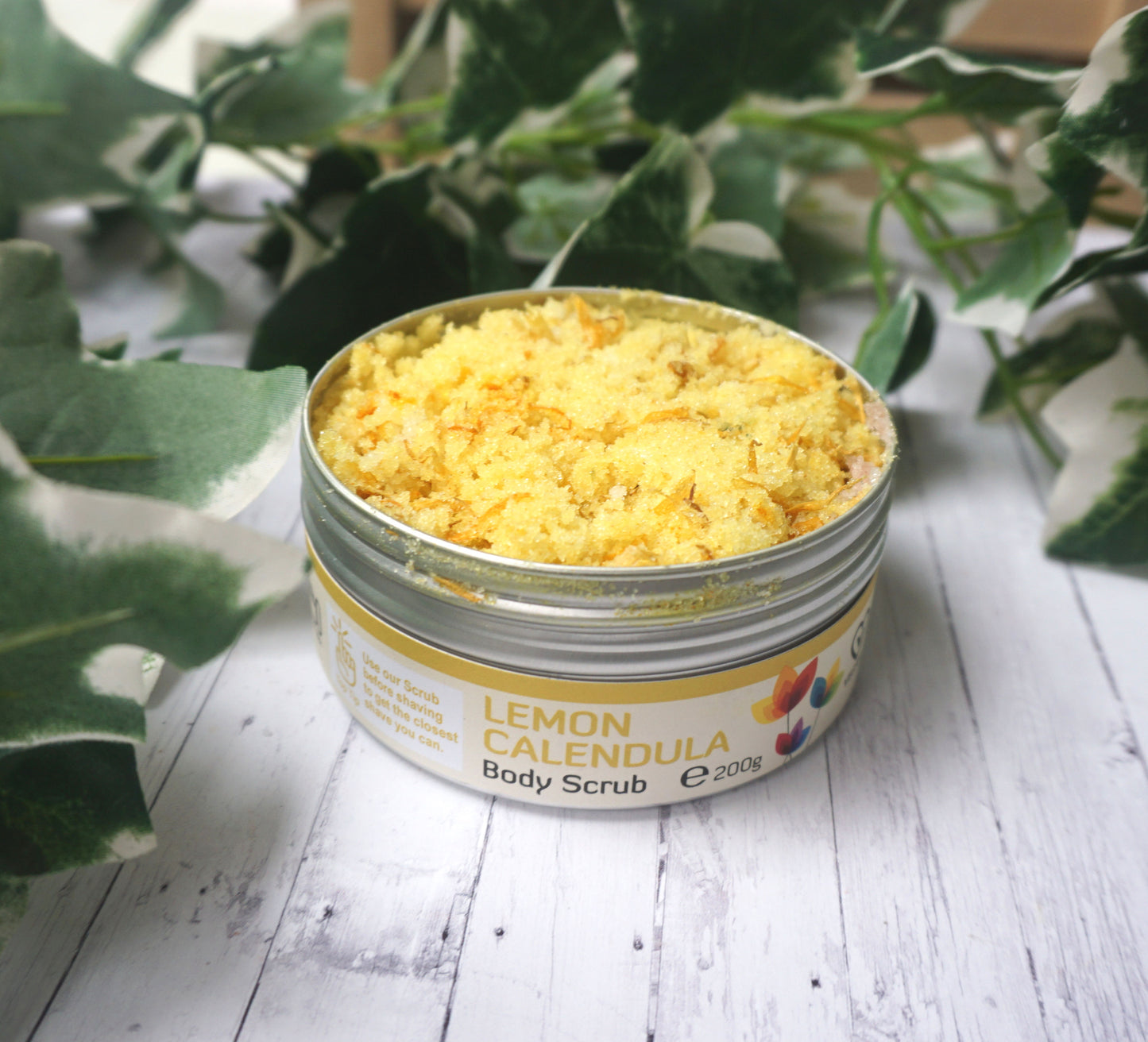Lemon Calendula Body Scrub - 200g